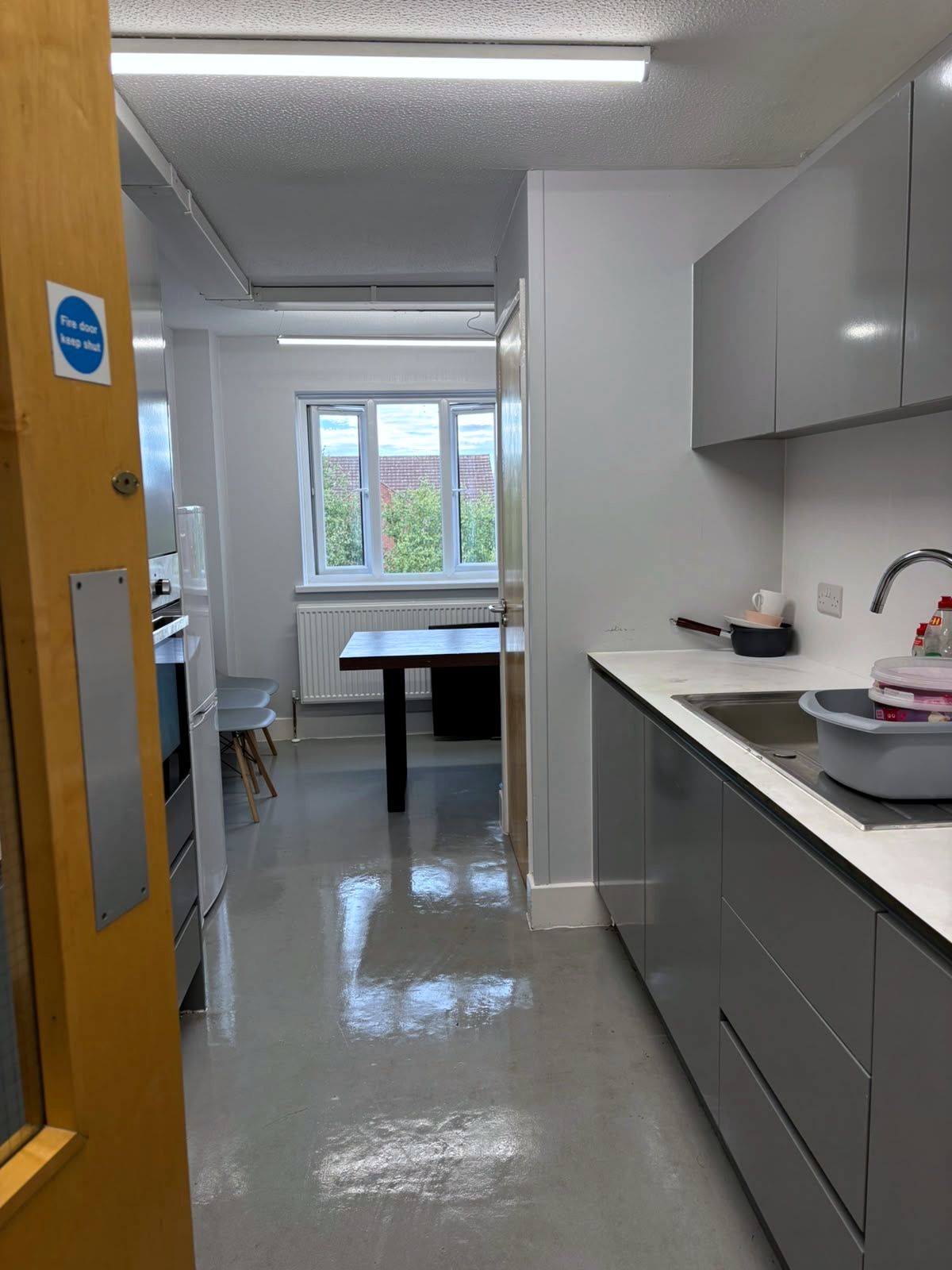 After: Shared kitchen